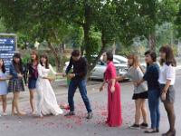 More antics with graduation photos